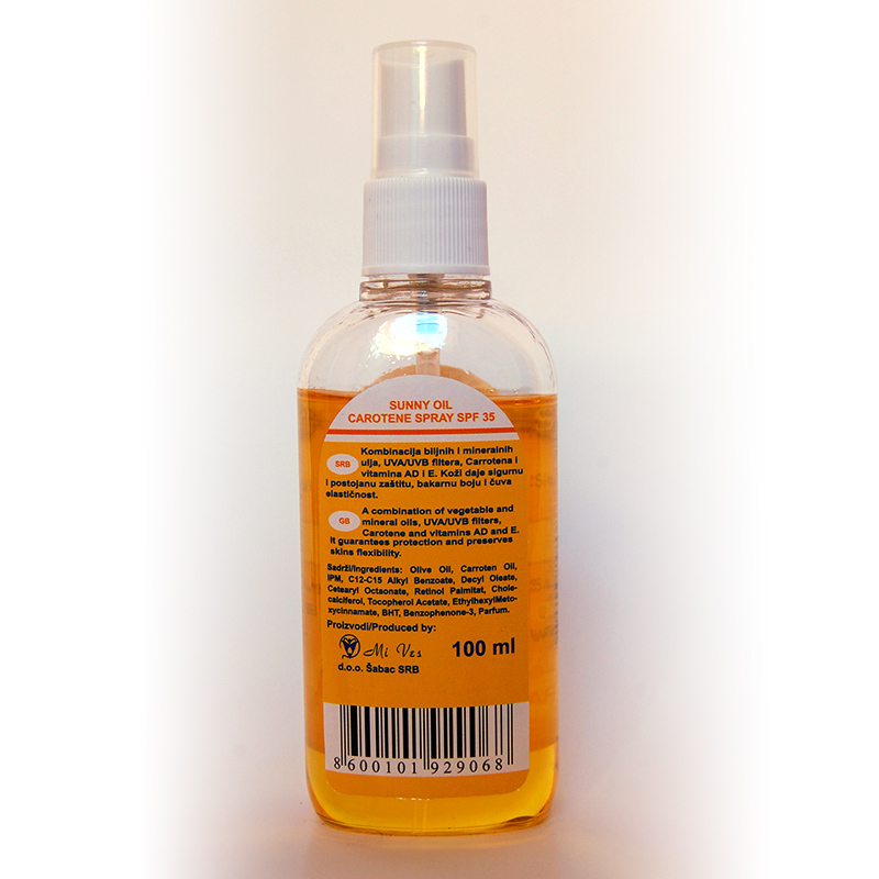 Ulje SUNNY SPF 35 - Slika 2